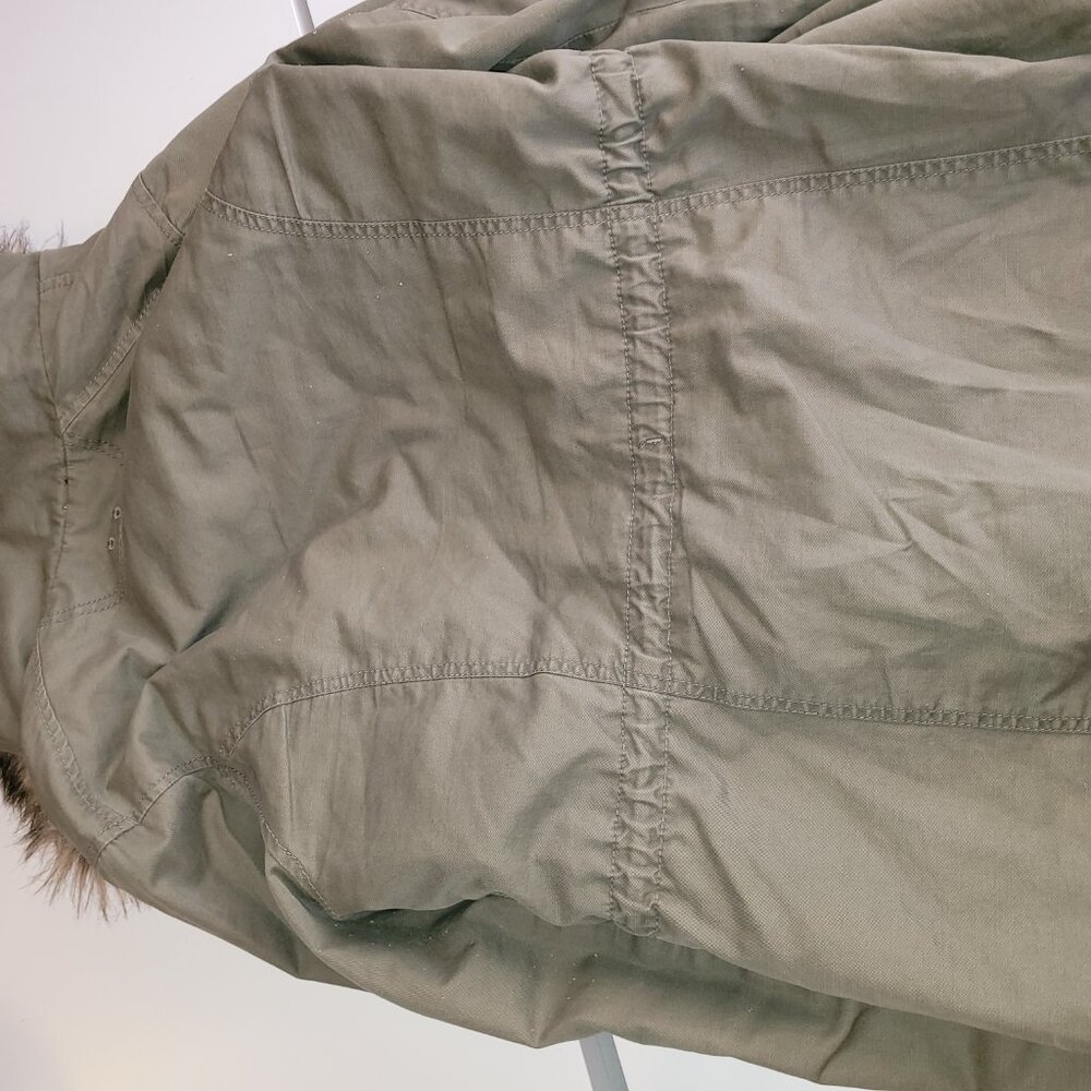 Hollister Women’s Jacket Large Military Green Jacket - Picture 12 of 12